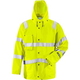 Fristads Flame regnjakke 4845, Hi-Vis Gul, 2XL