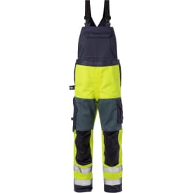 Fristads Flame overalls 1585 FLAM, Hi-vis Gul/Marine, C152