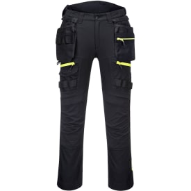 Portwest DX4 håndværkerbukser full stretch, Sort, 46