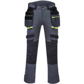 Portwest DX4 håndværkerbukser full stretch, Metalgrå, 48