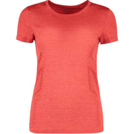 GEYSER Seamless dame T-shirt, Rød Melange, 2XL