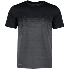GEYSER seamless stribet T-shirt, Sort, S
