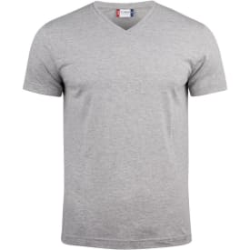 Clique Basic T-shirt, Gråmeleret, 2XL