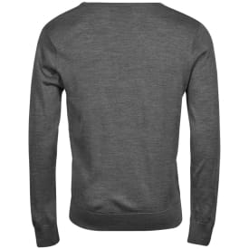 Tee Jays striktrøje, Grå melange, 2XL