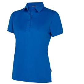 Pitch Stone Recycle dame polo T-shirt, Azure, L