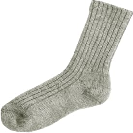 Joha uld strømper, Grey melange , 35-38