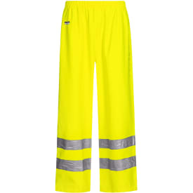 Lyngsøe Multinorm regnbukser, Hi-Vis Gul, L