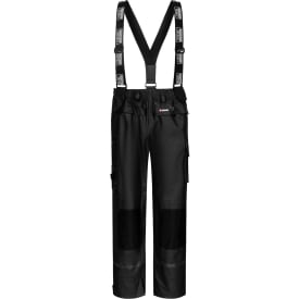 Lyngsøe PU/PVC regnbukser, Sort, 3XL