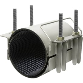 295-315/400mm AVK Bandagemuffe, 2-delt FS20, AISI316, EPDM