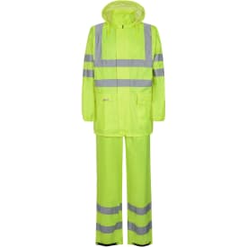Lyngsøe regntøj sæt, Hi-Vis Gul, L