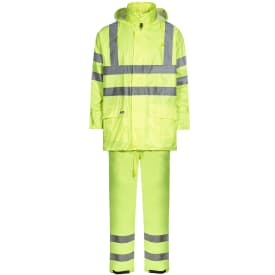 Lyngsøe Hi-Vis regnställ, hi-vis gul, st 2XL