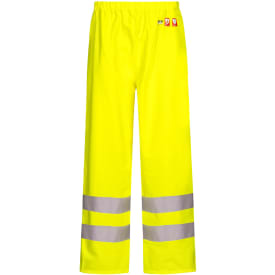 Lyngsøe Multinorm PU regnbukser, Hi-Vis Gul, 4XL
