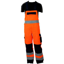 Ocean Thor overalls, Orange/Marine, S