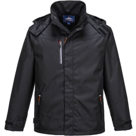 Portwest Outcoach jakke, Sort, M