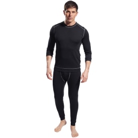 Portwest Base Pro termoundertrøje, Sort, 2XL