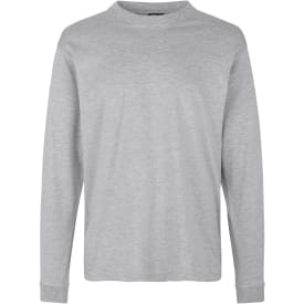 ID PRO Wear langærmet T-shirt, Grå Melange, L