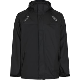 Lyngsøe PU regnjakke, Sort, 2XL