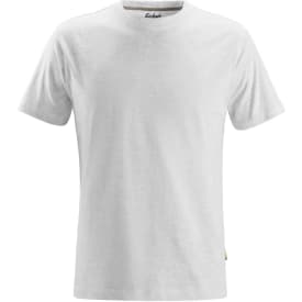 Snickers 2502 t-shirt, lysegrå, str. 3XL