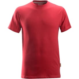 Snickers 2502 t-shirt, röd, st 3XL