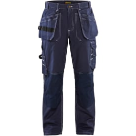 Blåkläder Workwear 1530 håndverkerbukser, marineblå, str. D120