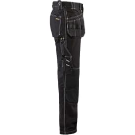 Blåkläder Workwear 1530 håndværkerbukser, sort, str. D120