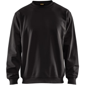 Blåkläder Workwear X3340 collegegenser, sort, str. 6XL