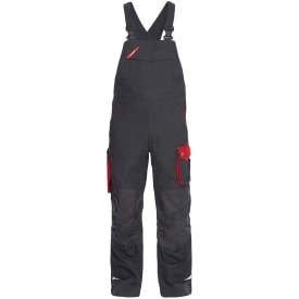 Engel Galaxy overalls, Antracitgrå/Tomato Red, 100