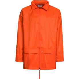 Lyngsøe Nylon regnställ, hi-vis orange, stl 3XL