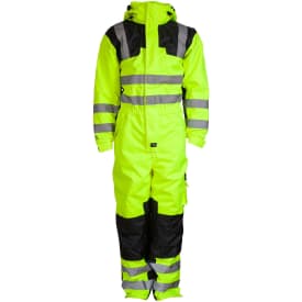 ELKA Visible Xtreme termokedeldragt, Hi-vis Gul/Sort, XL