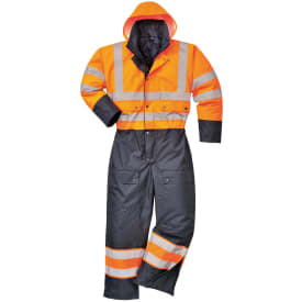 Portwest vinterkedeldragt, Hi-vis Orange/Marine, L/54