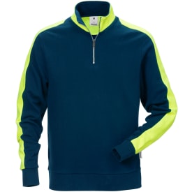 Fristads sweatshirt 7449, Mørk Marine, 2XL