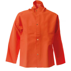ELKA PVC Light regnjakke, Orange, XS