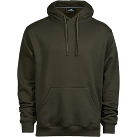 Tee Jays hættetrøje, Mørk oliven, 2XL