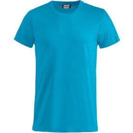 Clique Basic t-skjorte, turkis, str. M