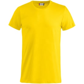 Clique Basic t-shirt, gul, str. 2XL
