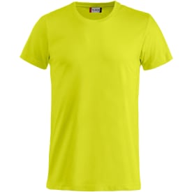 Clique Basic T-shirt, Refleks Grøn, XS