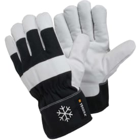 Tegera 377 vinter arbejdshandsker, Sort/Hvid, 10
