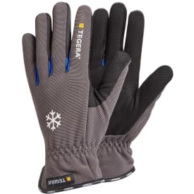 Tegera 417 vinter arbejdshandsker, Sort/Grå/Blå, 11