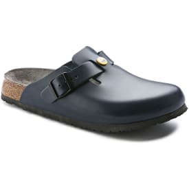 Birkenstock Boston ESD Narrow Fit dame sandaler, Blå, 42