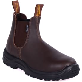 Blundstone 122 skyddsstövlar S3, brun, st 37