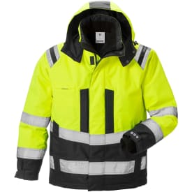 Fristads Airtech® vinterjakke 4035, Hi-vis Gul/Sort, 2XL