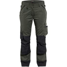 Blåkläder Workwear Garden arbejdsbukser, dame, grøn/sort, str. C44