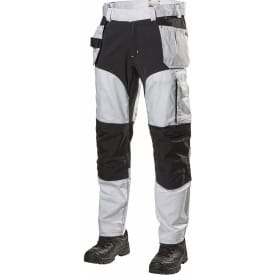 L.Brador håndværkerbukser 1843PB, Hvid, C52