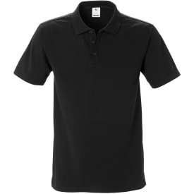 Fristads Acode polo T-shirt, Sort, 3XL