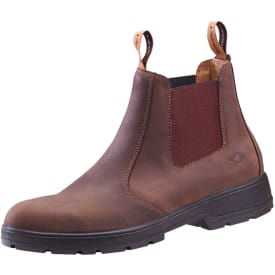 Gateway1 SD 6" Pull-On Chelsea støvler, Dark brown, 44