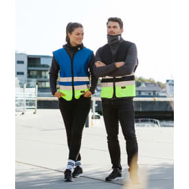 YOU Eskilstuna  refleksvest, Sort, 3XL