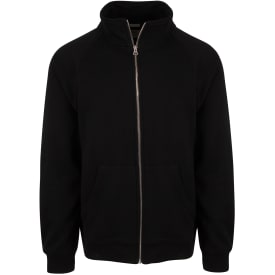 YOU Kings sweat cardigan, Sort, 5XL
