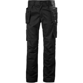 Helly Hansen Manchester arbetsbyxor, svart, st C46