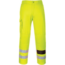 Portwest arbejdsbukser, Hi-Vis Gul, 2XL
