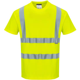 Portwest T-shirt, Hi-Vis Gul, S